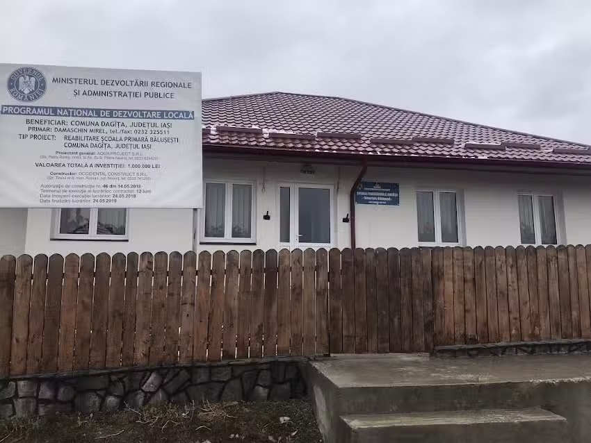 Școala generală Bălușești